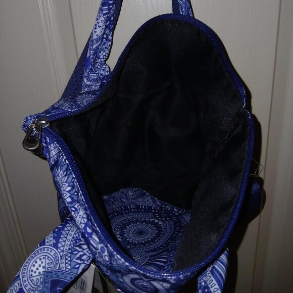 NWT Sakroots Culver boho print crossbody tote bag with removable & cosmetic bag - Picture 8 of 10